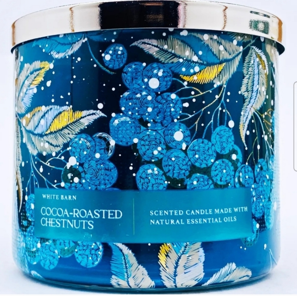White barn 3 wick candle